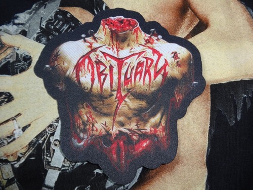Obituary patch shape laser - obituary,