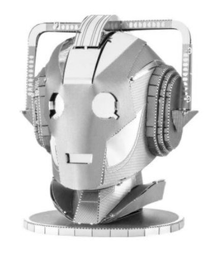 Cyberman who metal - metal, 3d