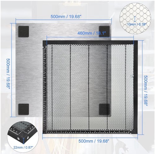 Honeycomb laser bed - honeycomb,