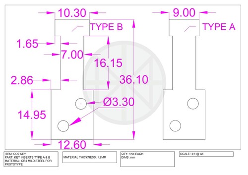 Cad laser cutting - sheet, metal