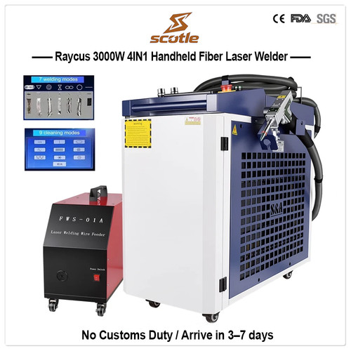3000w 4in1 handheld laser - 4in1,