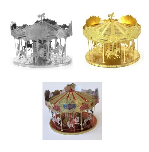 Metal models merry round 3d - metal,